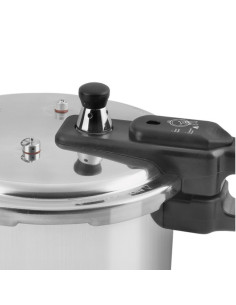 Olla De Presion Black Decker 9lts-Aluminio-Valvula De Seguridad Y Regulacion De Presion Plateado 2
