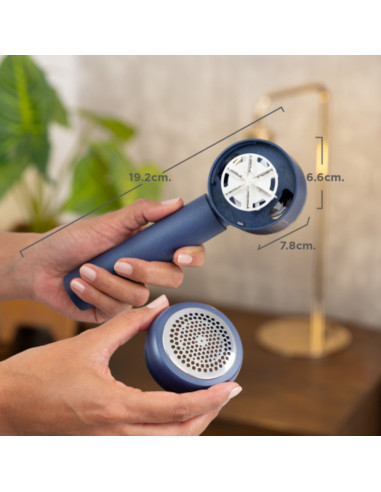 Removedor De Pelusa Black Decker Con Usb Recargable Azul