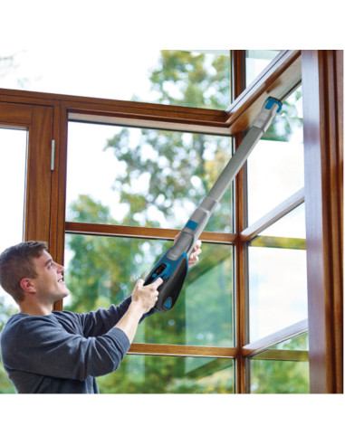 Aspiradora Black Decker Inalambrica 2 En 1-Piso Y De Mano-Recargable Gris-Azul