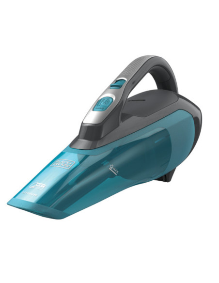 Aspiradora De Mano Black Decker Inalambrica Recargable Liquidos Y Solidos Turquesa