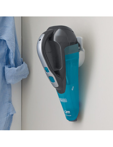 Aspiradora De Mano Black Decker Inalambrica Recargable Liquidos Y Solidos Turquesa