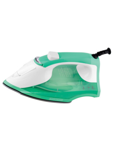 Plancha De Ropa Black Decker Light Easy 1200w Suela Antiadherente Rocio Fino Verde