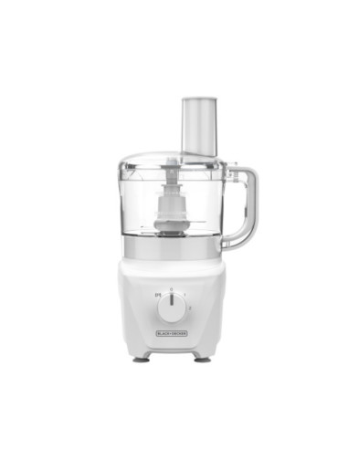 Procesador De Alimentos Black Decker 850w 8tazas Perilla Pulso Blanco