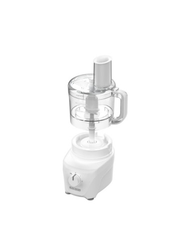 Procesador De Alimentos Black Decker 850w 8tazas Perilla Pulso Blanco