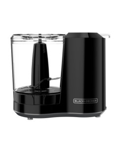 Picador De Alimentos Black Decker 175w 3 Tz One Touch Negro 2