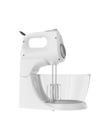 Batidora De Pedestal Black Decker 250w 5 Velocidades 2 Tazones Vidr.-Plast. Turbo Blanca