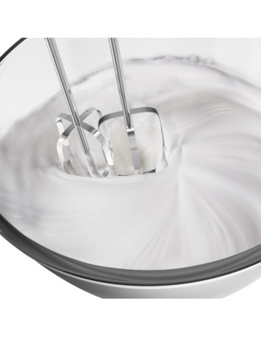 Batidora De Pedestal Black Decker 250w 5 Velocidades 2 Tazones Vidr.-Plast. Turbo Blanca