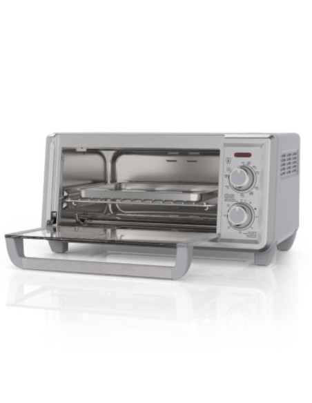 Horno Tostador Black Decker 4 Rebanadas Conveccion Natural 5 Funciones 1150w 11lts Acero Inox.