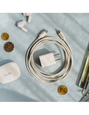 Cargador Tipo Usb-C 25w - Blanco