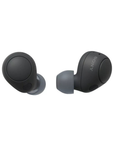 AUDIFONOS SONY INALAMBRICO ESTILO TAPON 5 8MM BT  20 20KHZ MICROF  INTEGR  15H DUR  IPX4 CANCELA RUIDO NEGRO