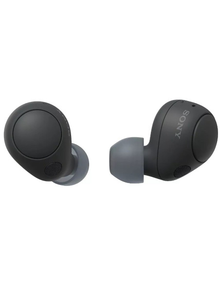 AUDIFONOS SONY INALAMBRICO ESTILO TAPON 5 8MM BT  20 20KHZ MICROF  INTEGR  15H DUR  IPX4 CANCELA RUIDO NEGRO