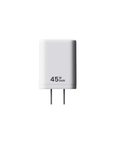 Cargador Tipo Usb-C 45w - 2 Puertos Blanco