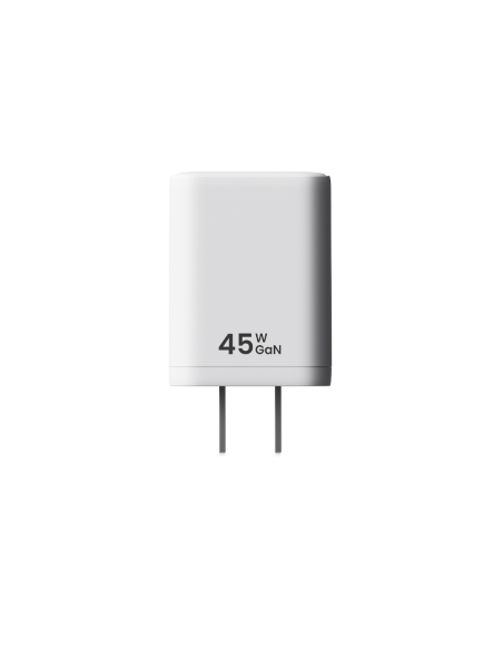 Cargador Tipo Usb-C 45w - 2 Puertos Blanco