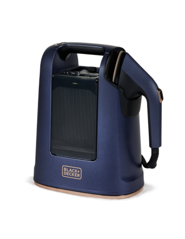 Vaporizador Y Plancha Black Decker Suela Ceramica Tanque 750ml Vapor 20g. Azul