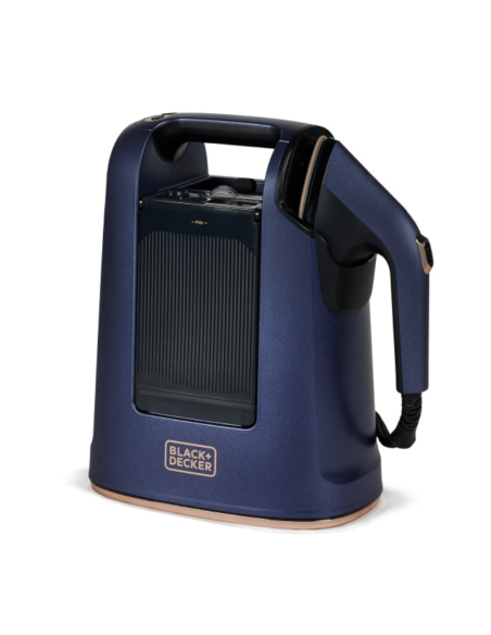 Vaporizador Y Plancha Black Decker Suela Ceramica Tanque 750ml Vapor 20g. Azul