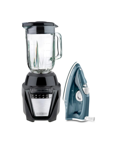 Combo Black Decker Plancha Irbd-302 Y Licuadora Bl0876-1bdla