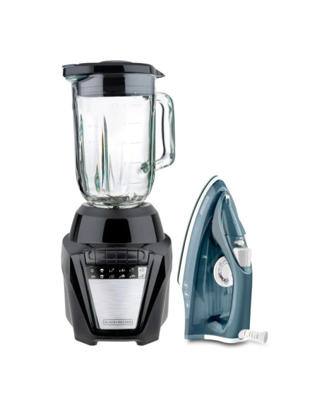 Combo Black Decker Plancha Irbd-302 Y Licuadora Bl0876-1bdla