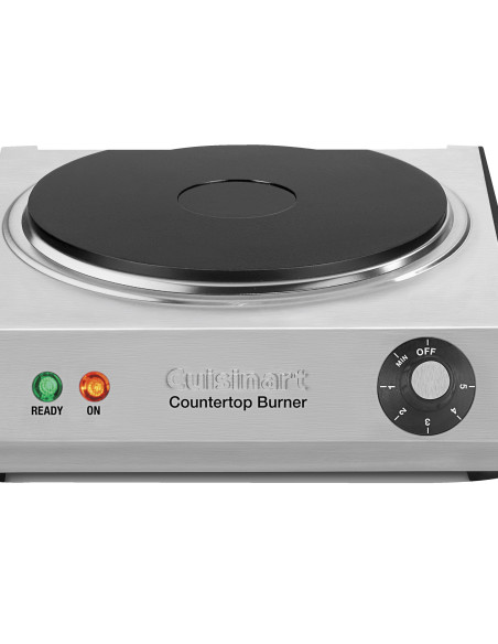 Hornilla Electrica Cuisinart 1 Quemador De Hierro Fundido 1300 Watts Perilla Para Regular