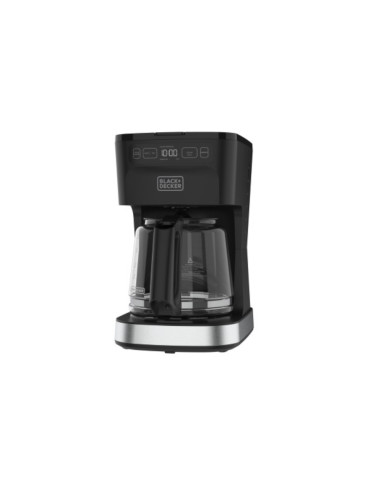 Cafetera Black Decker-12 Tazas-Selector De Intensidad Controles Programables - Silver