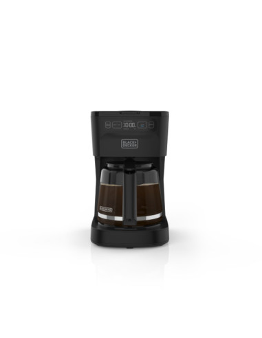 Cafetera Black Decker-12 Tazas-Selector De Intensidad Controles Programables - Negra