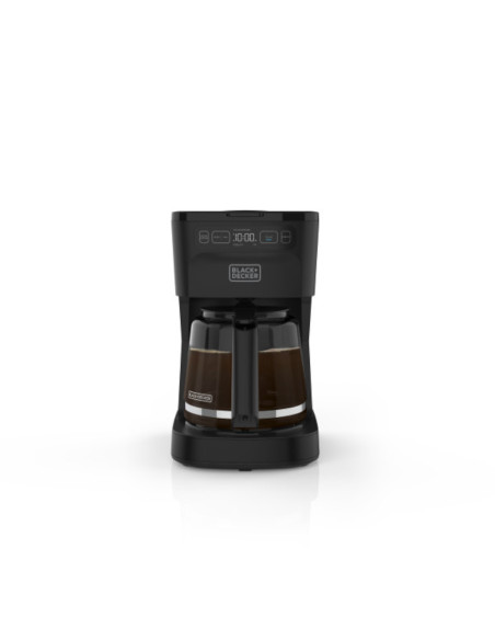 Cafetera Black Decker-12 Tazas-Selector De Intensidad Controles Programables - Negra