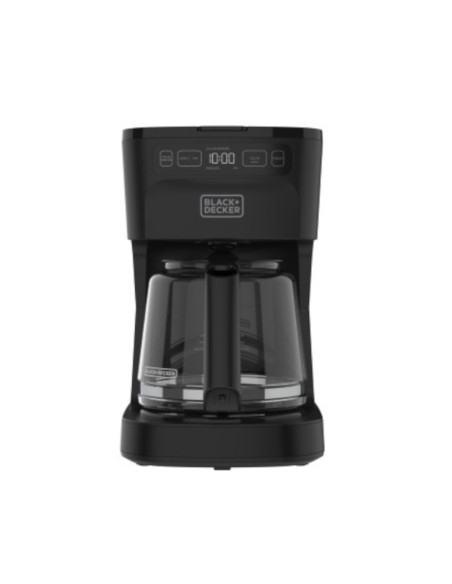 Cafetera Black Decker-12 Tazas-Selector De Intensidad Controles Programables - Negra