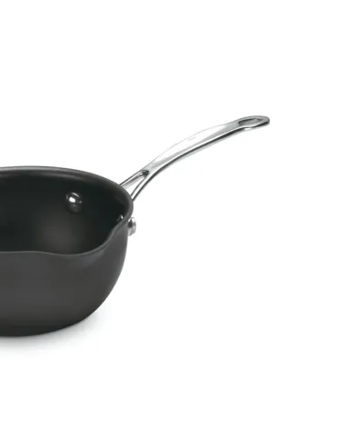 Olla Cuisinart 1lt Antiadherente De Ceramica Anodizada Con Mango Acero Inox Y Tapa