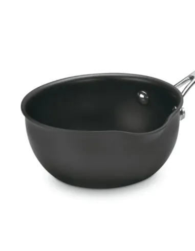 Olla Cuisinart 1lt Antiadherente De Ceramica Anodizada Con Mango Acero Inox Y Tapa