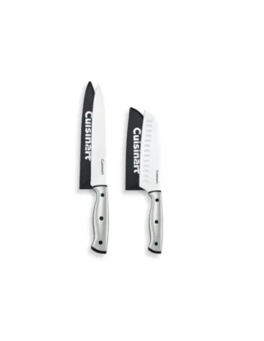 Set De Cuchillos Cuisinart Acero Inoxidable 10 Pcs Con Margo Ergonomico Y Protectores