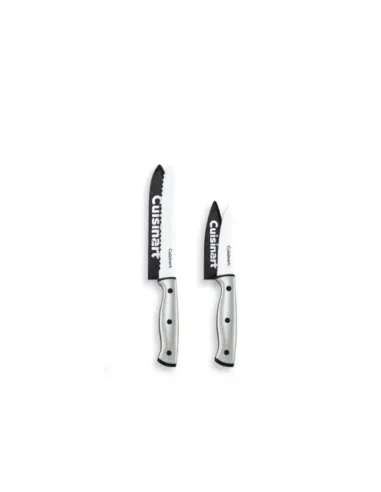 Set De Cuchillos Cuisinart Acero Inoxidable 10 Pcs Con Margo Ergonomico Y Protectores