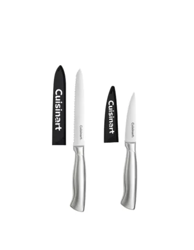 Set De Cuchillos Cuisinart Acero Inoxidable 2 Pcs Un Pelador Y Un Multiuso