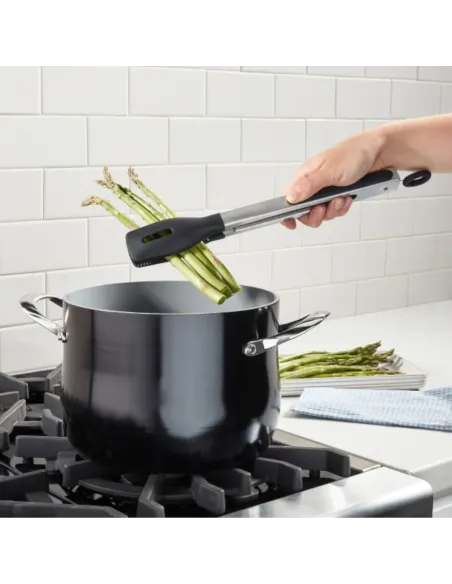 Pinza Cuisinart Acero Inoxidable De 30 cms Con Mango De Agarre Suave