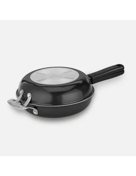 Set De Sartenes Entrelazados Cuisinart 2pz Antiadhrente Ceramica Negro