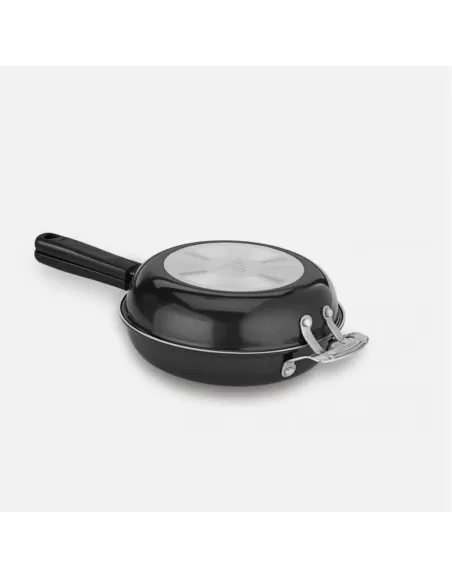 Set De Sartenes Entrelazados Cuisinart 2pz Antiadhrente Ceramica Negro
