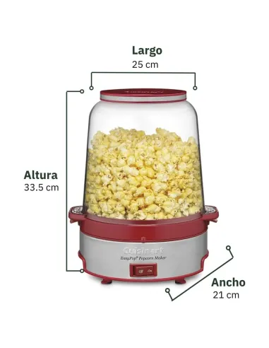 Canguilera Cuisinart 16 Tzas Boton Encendido-Apagado Base Acero Inox.