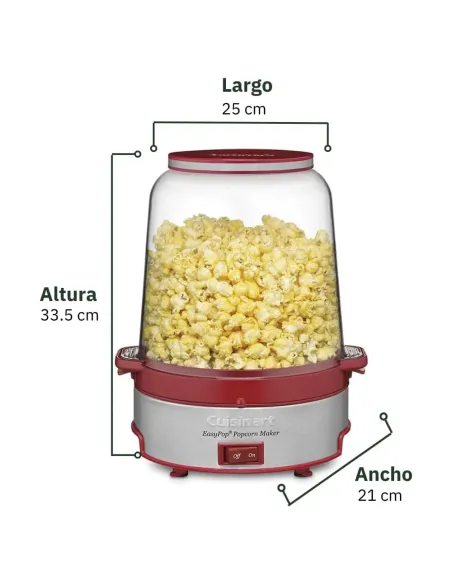 Canguilera Cuisinart 16 Tzas Boton Encendido-Apagado Base Acero Inox.