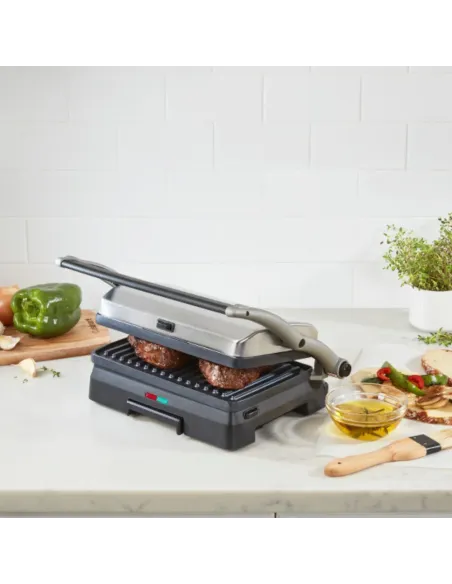 Sandwhichera Cuisinart Electrica Panini 3 En 1 Acero Inoxidable
