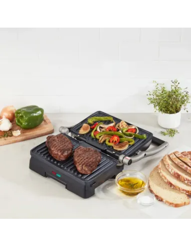 Sandwhichera Cuisinart Electrica Panini 3 En 1 Acero Inoxidable