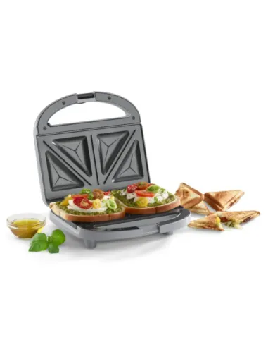 Sandwhichera Cuisinart 2 Panes 1000w Luces Indicadoras Acero Inox.
