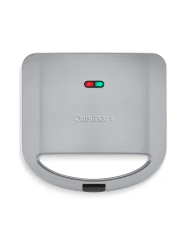 Sandwhichera Cuisinart 2 Panes 1000w Luces Indicadoras Acero Inox.