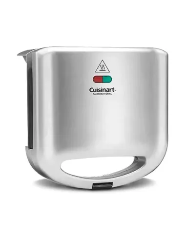 Sandwhichera Cuisinart 2 Panes 1000w Luces Indicadoras Acero Inox.