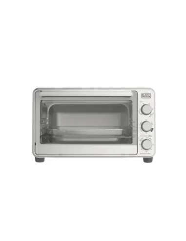 Horno Tostador Black Decker Air Fryer 8 Rebanadas 1500w 23 Lts 6 Funciones Acero Inox