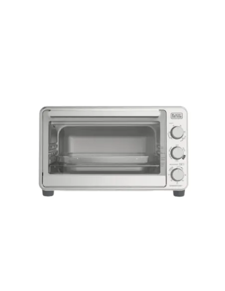 Horno Tostador Black Decker Air Fryer 8 Rebanadas 1500w 23 Lts 6 Funciones Acero Inox
