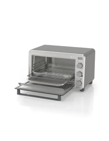 Horno Tostador Black Decker Air Fryer 8 Rebanadas 1500w 23 Lts 6 Funciones Acero Inox