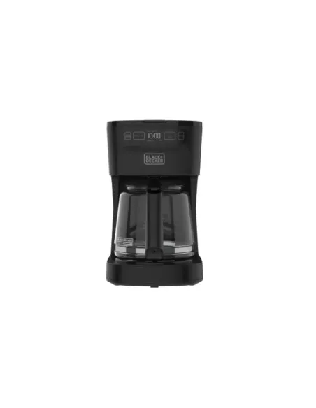 Cafetera Black Decker-12 Tazas-Sistema Vortex-Boton Encendido Y Apagado-Negra