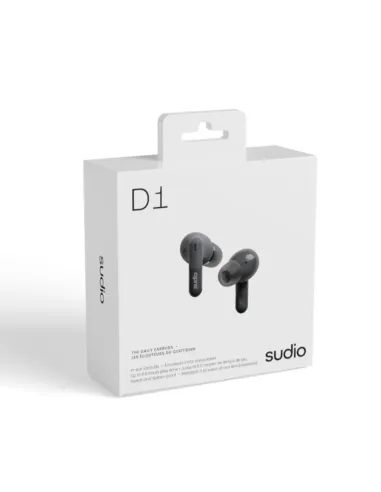 Audifonos Sudio D1 Inalambrico Ir Ear Ipx4 Bt-Microf. Integr. Negro