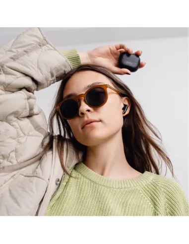 Audifonos Sudio D1 Inalambrico Ir Ear Ipx4 Bt-Microf. Integr. Negro