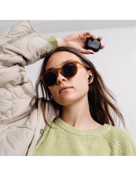 Audifonos Sudio D1 Inalambrico Ir Ear Ipx4 Bt-Microf. Integr. Negro