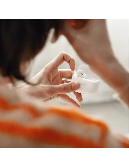 Audifonos Sudio D1 Inalambrico Ir Ear Ipx4 Bt-Microf. Integr. Blanco