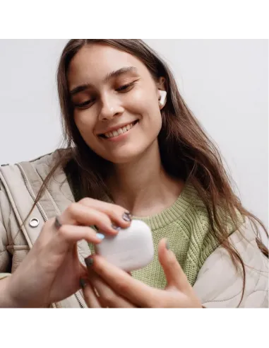 Audifonos Sudio D1 Inalambrico Ir Ear Ipx4 Bt-Microf. Integr. Blanco